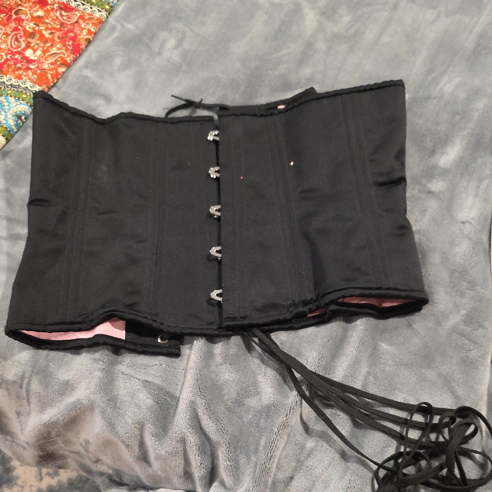 Black Corset Shapewear What Katie Did